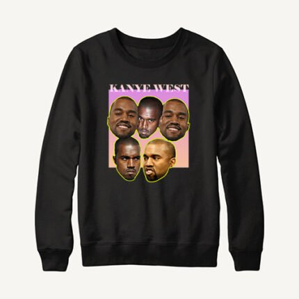 Kanye West Funny Face Sweatshirt
