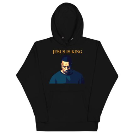 Jesus is king Kanye Portrait Unisex Hoodie